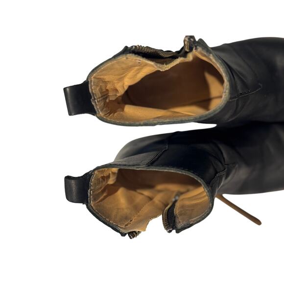 ACNE STUDIOS Pistol Contrast Boots Black Leather in Size 37/US 6.5 - Picture 6 of 8